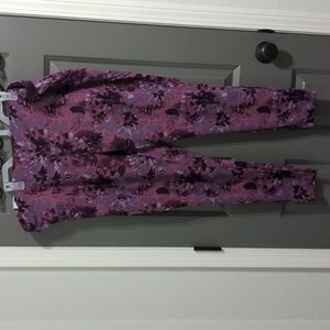 Terra & Sky High Rise Fitted Leggings size 3X NWT